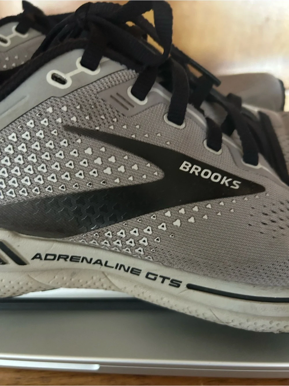 Brooks Adrenaline GTS Men's Running Shoes - Gray and Black